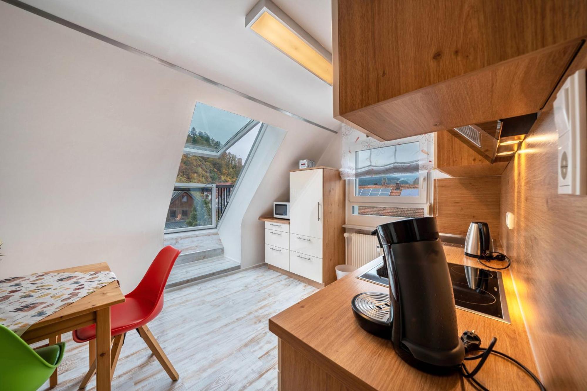 האוסאך Ferienwohnung Burgblick מראה חיצוני תמונה