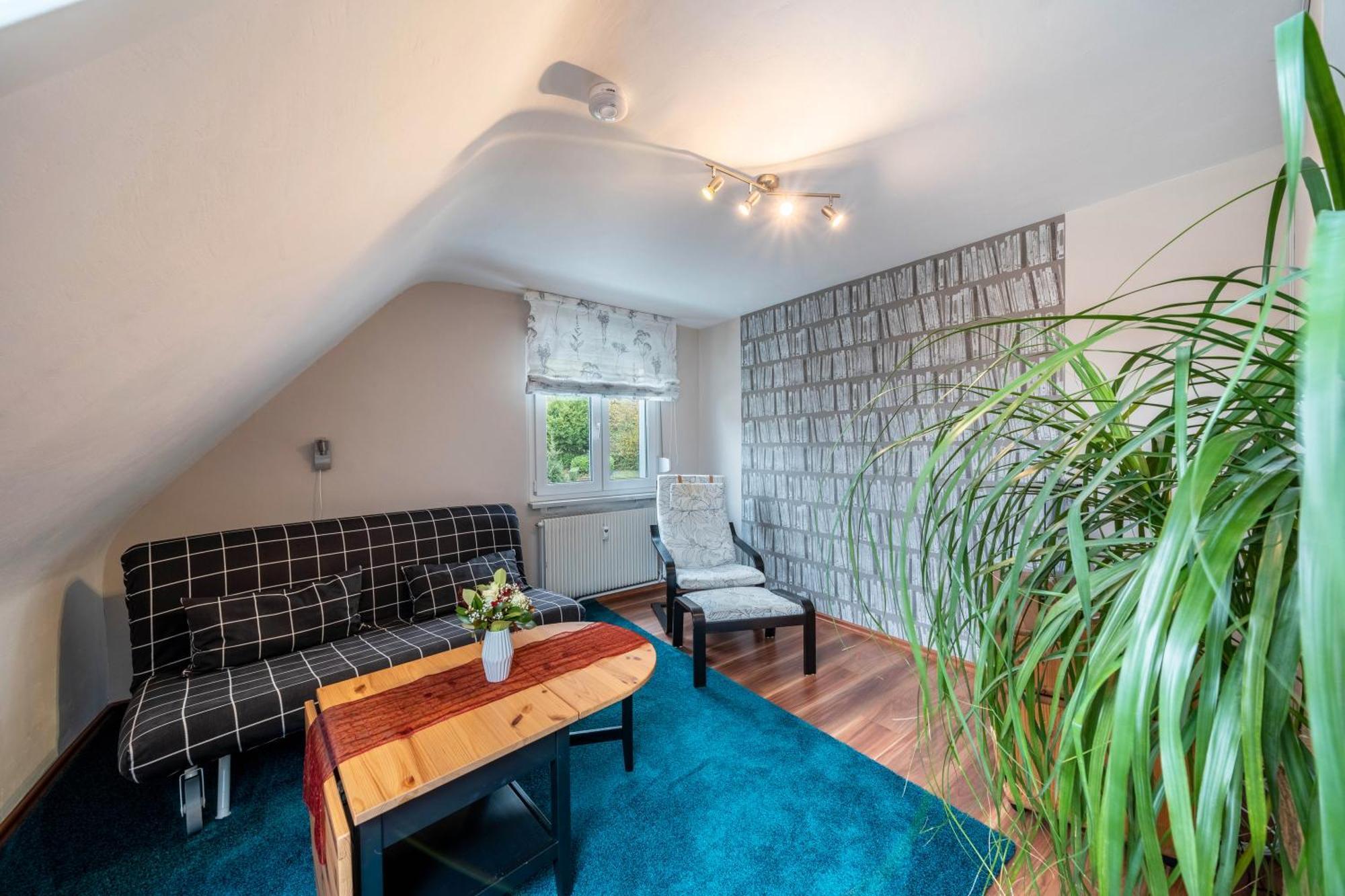 האוסאך Ferienwohnung Burgblick מראה חיצוני תמונה